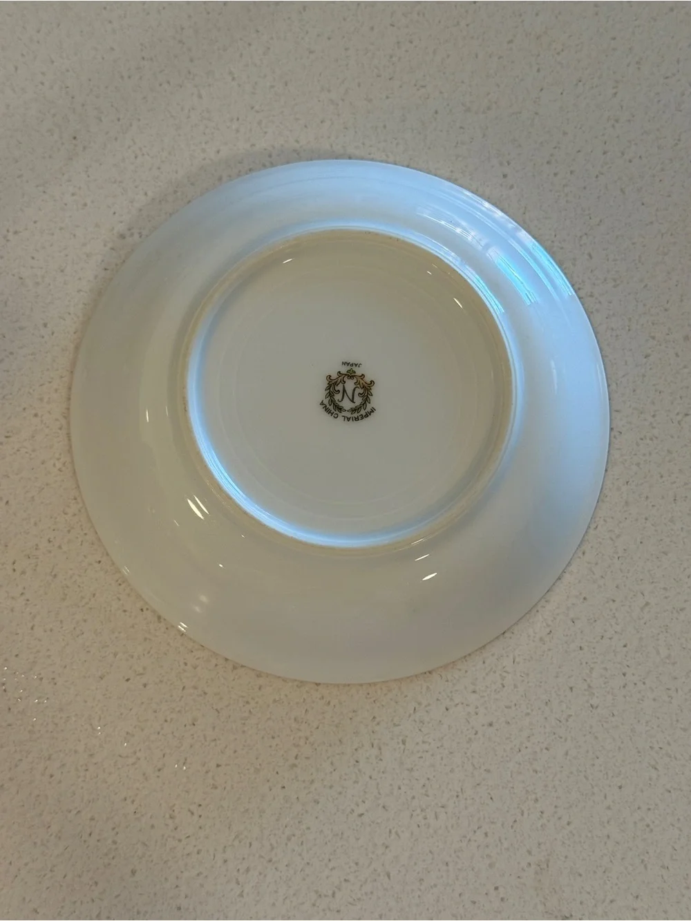 Antique Imperial China Japan Porcelain Dish - Jewelry trinkets sugar dish